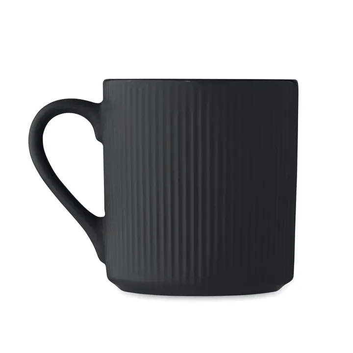 Ribbed ceramic mug mat 340 ml - MO2397 (MOCN#03)